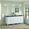 James Martin Vanities 72'' Double Vanity, Bright White w/ 3 CM Parisien Bleu Quartz Top 424-V72-BW-3PBL - alternate 3